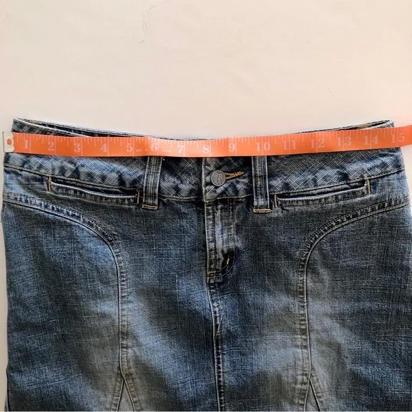 Denim Jeans Skirt by Split Juniors sz 5 - Picture 5 of 6